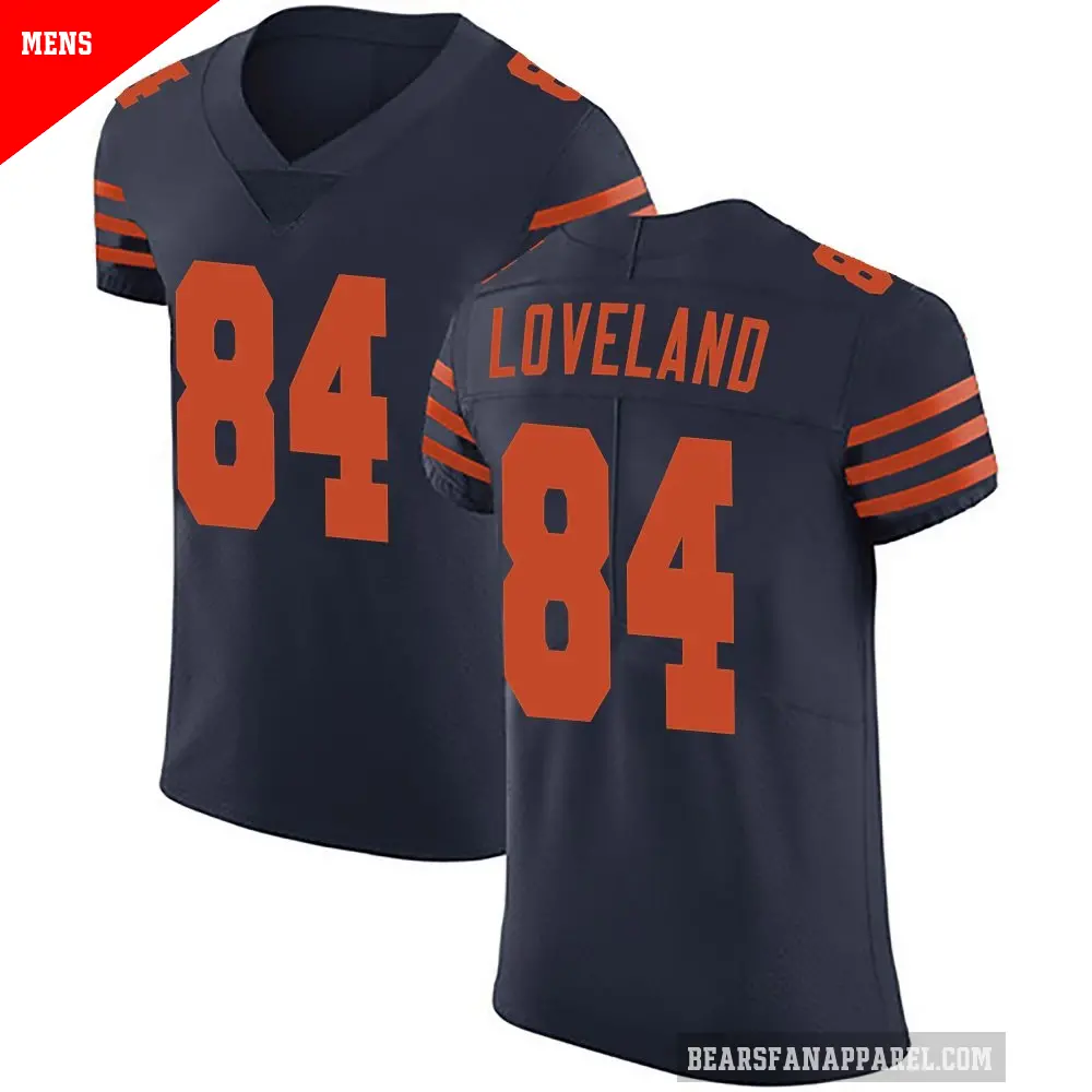 Men's Chicago Bears ＃84 Colston Loveland Navy Blue Elite Alternate Vapor Untouchable Jersey