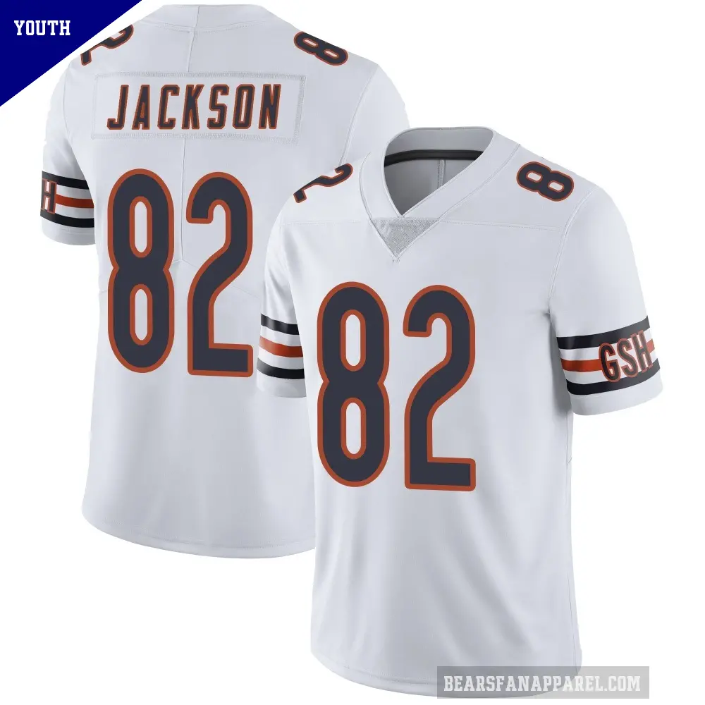 Youth Chicago Bears ＃82 John Jackson White Limited Vapor Untouchable Jersey